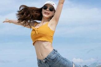 MiStar魅妍社 – 赵欢颜Jessica的高清自拍，图库里涌现的欢愉气息