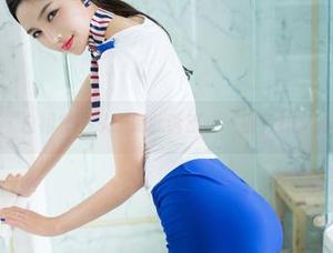TuiGirl – 白裙套图从未如此诱惑——模特林夕的秘密角落