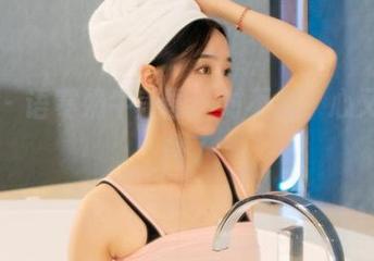 丽柜 – 语寒奶牛美图：对不起，心又被萌化了