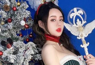 微密圈 – 图册里的水蜜桃米米：黑色束带的纠缠与诱惑