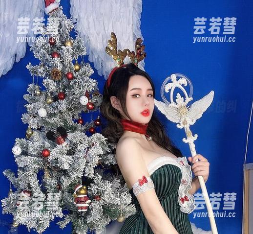 水蜜桃米米 微密圈 - 图册里的水蜜桃米米:黑色束带的纠缠与诱惑