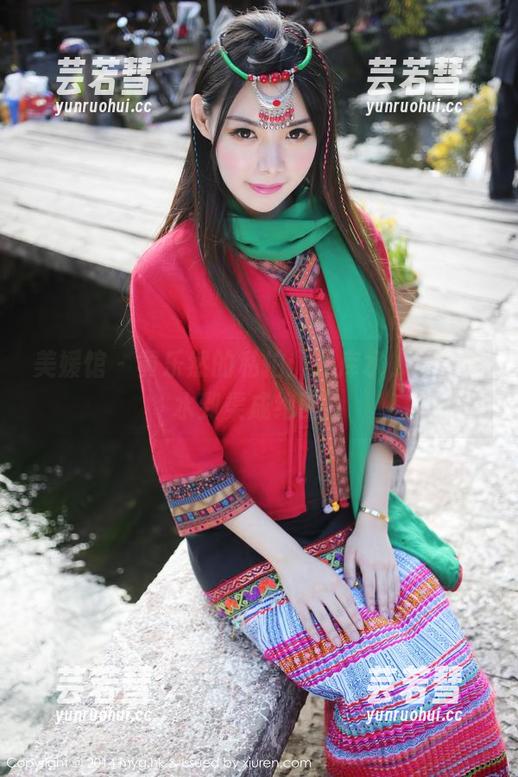 美媛馆 - 黄乐然的私拍：死库水，实在是水到渠成绝配！
